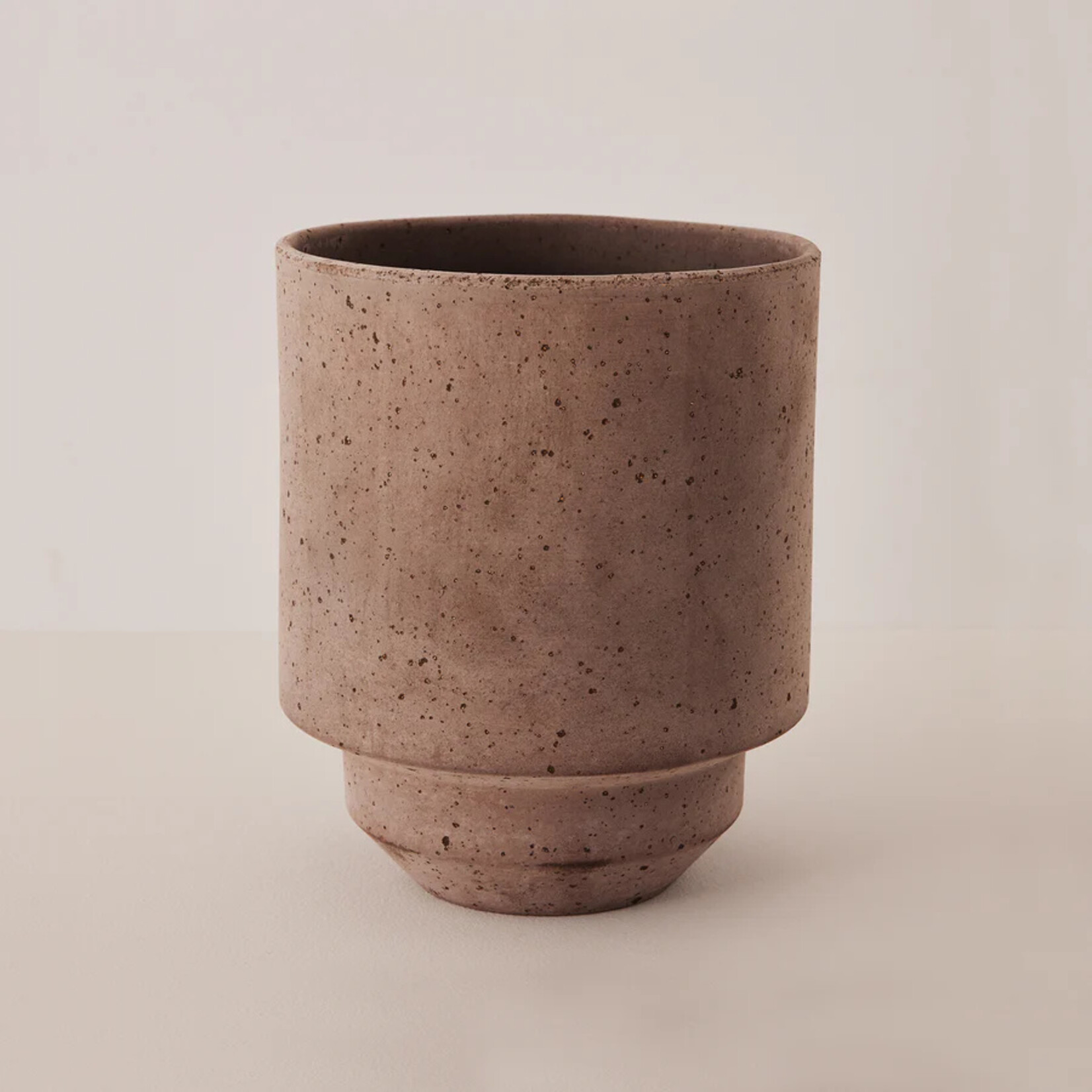 Bergs Potter Hoff Raw Planter- 18cm Grey