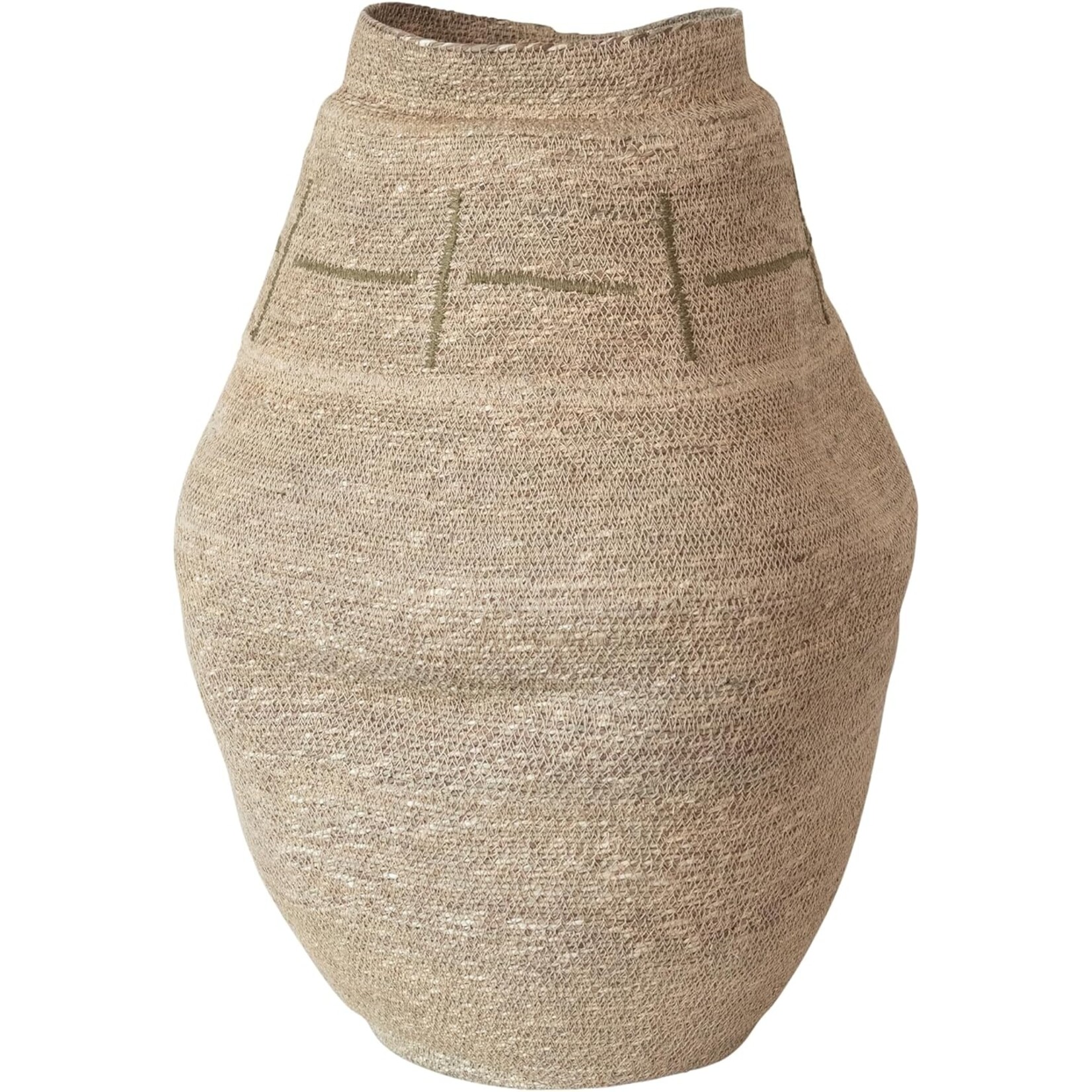 Creative Co-Op Woven Seagrass Basket w/ Pattern