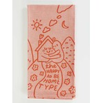 Blue Q Happy to be Home Dish Towel