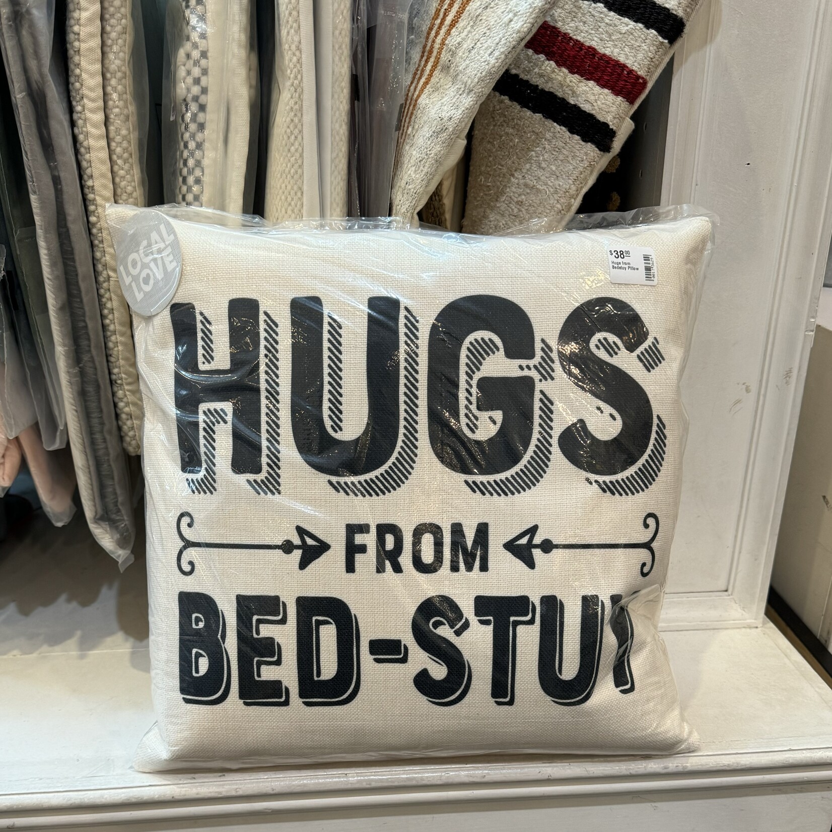 Rock Scissor Paper Hugs from Bedstuy Pillow