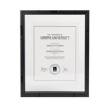 11" X 14" Document Frame Black