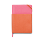 Designworks Ink Pink + Chili Vegan Leather Pocket Journal