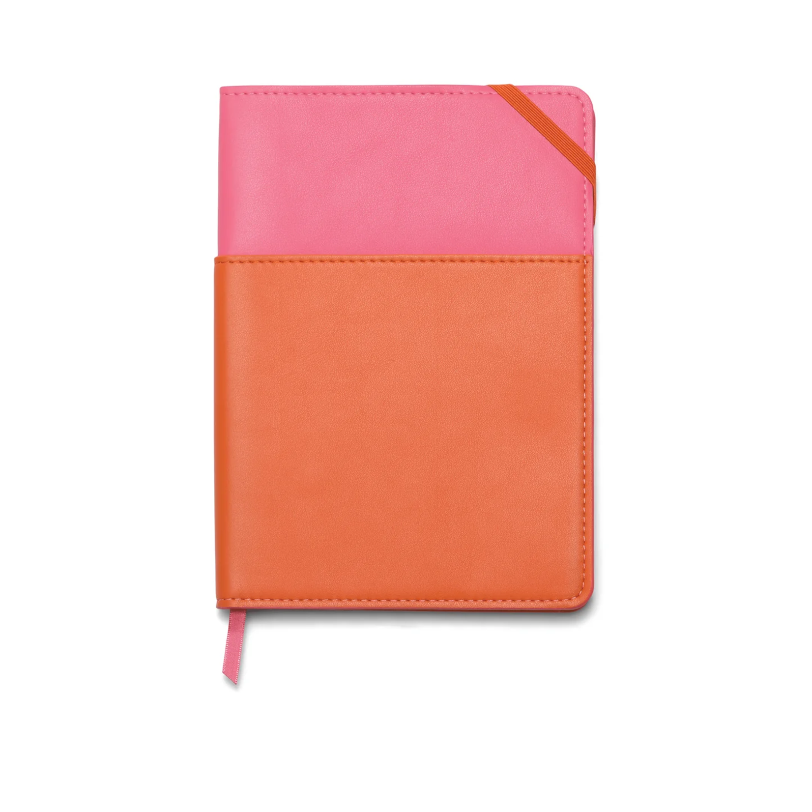Designworks Ink Pink + Chili Vegan Leather Pocket Journal