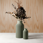 Modernized Pottery Modernized Pottery Bottle Vase Muted Green