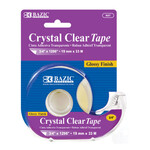 Bazic Products Crystal Clear Tape w/ Dispenser