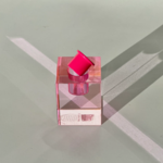 Pink Stories Fitter Taper Candle Holder- Pink