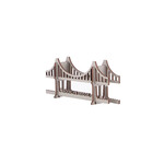 Little and Wood 3D Wood Kit- Brooklyn Bridge (M Gray)
