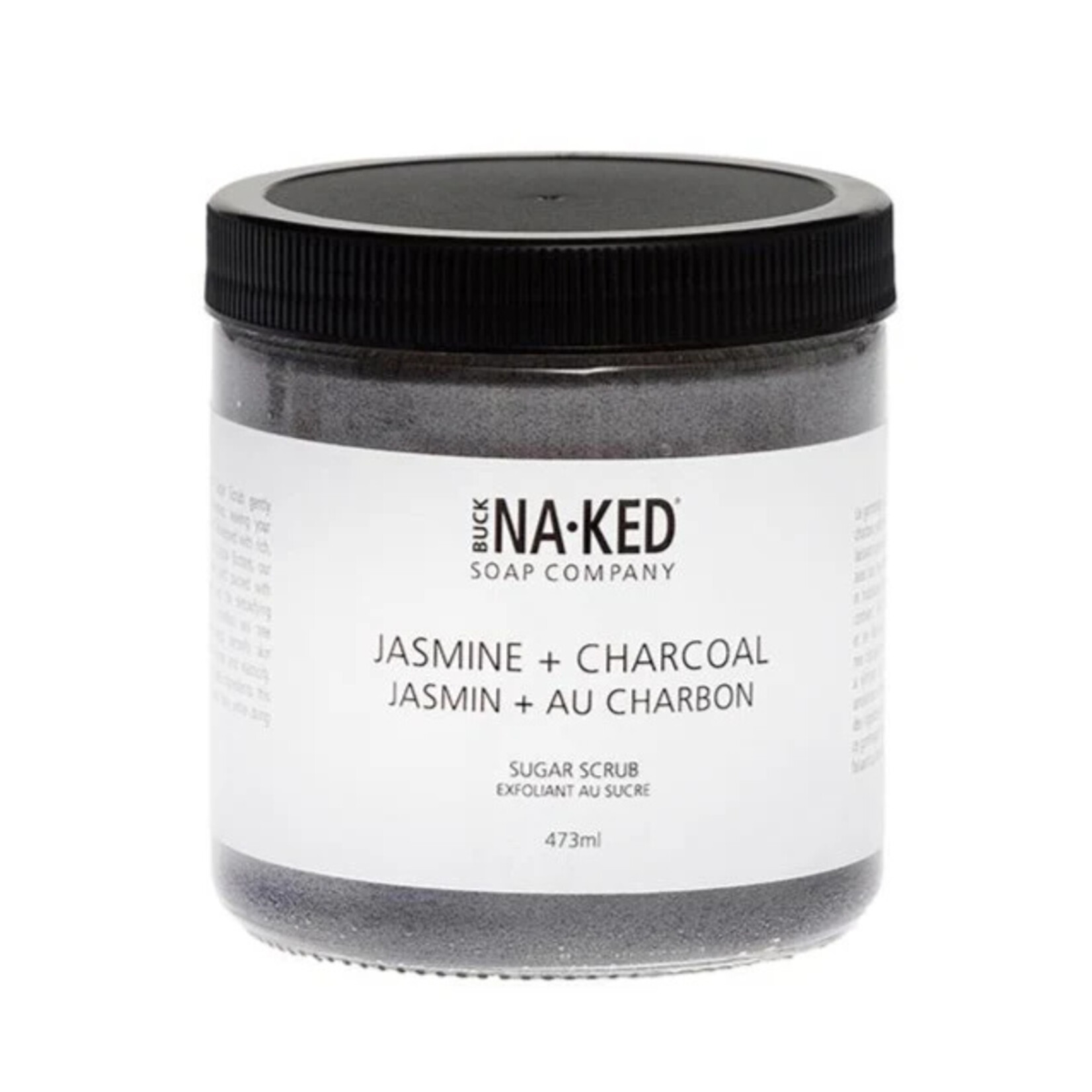 Buck Naked Buck Naked Jasmine + Charcoal Sugar Scrub