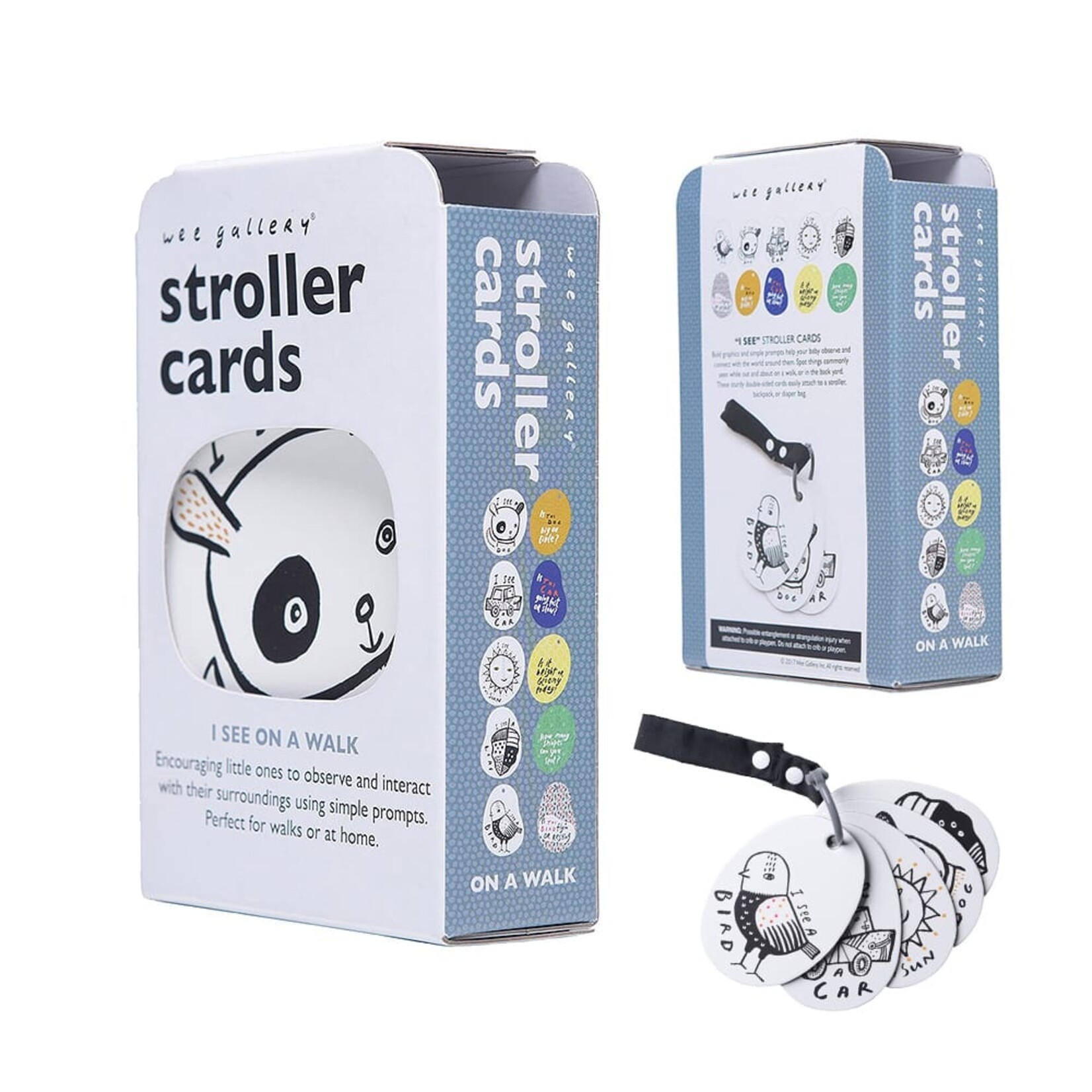 Wee Gallery Stroller Cards- I See On a Walk