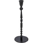 Creative Co-Op Black Hand -Forged Iron Taper Holder- Medium