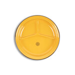 Crow Canyon Home CCH Divided Camp Plate- Mustard Yellow