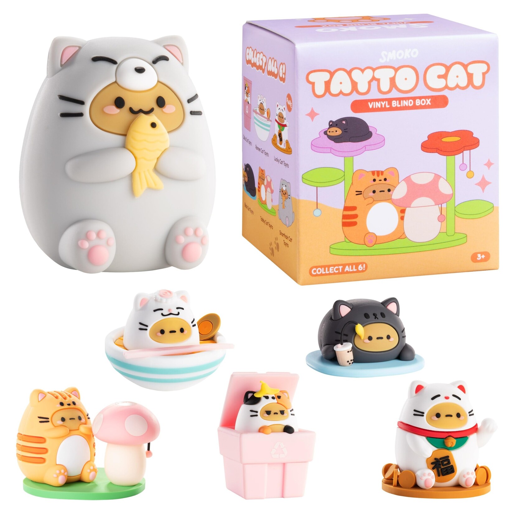 Master Toys & Novelties Tayto Potato Cat Blind Box