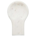 Now Designs White Marble Spoon Rest
