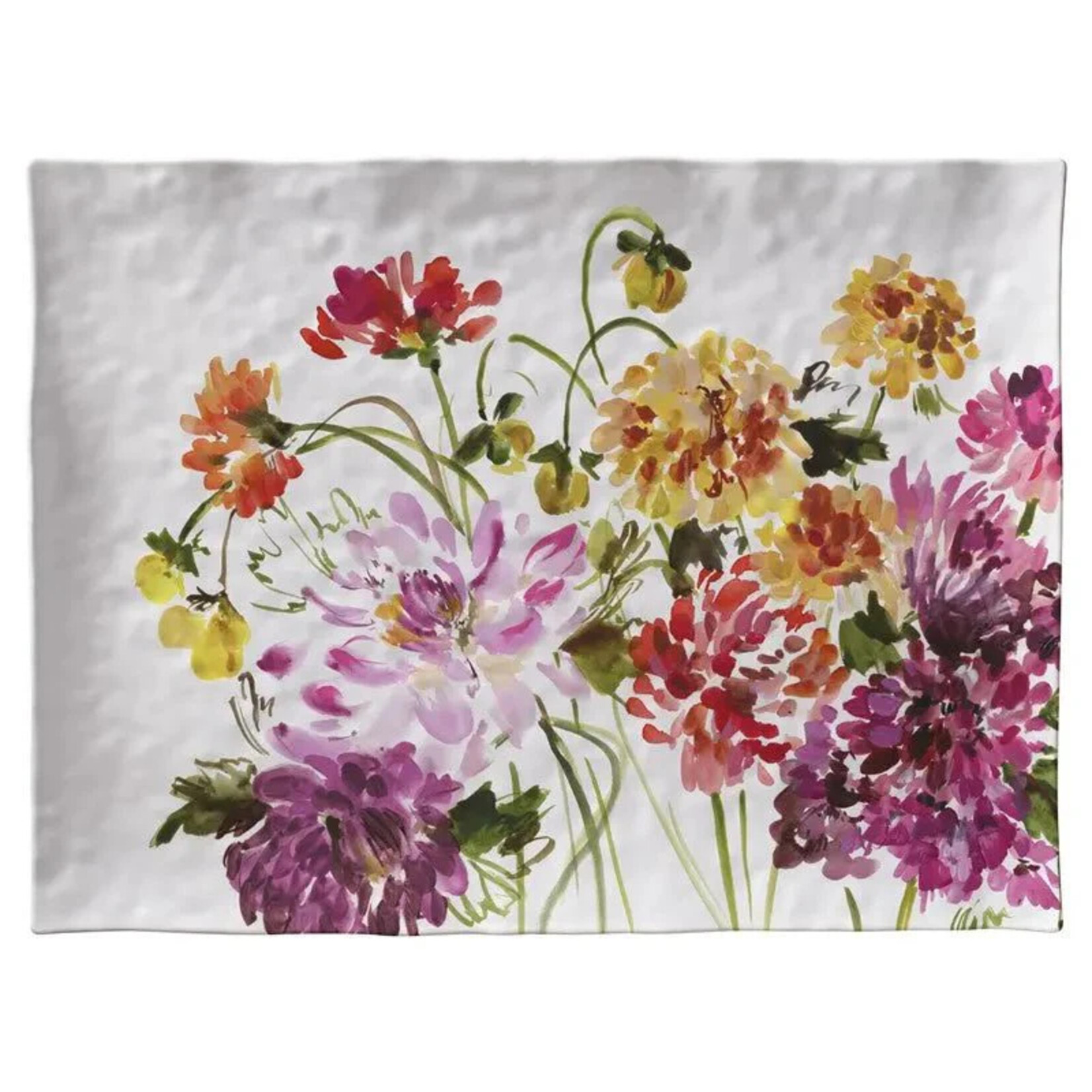 Merritt International Garden Brights Serving Tray 16in X 12in