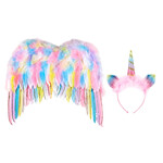 Speedy Monkey Unicorn Wings Costume
