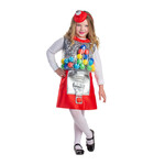 Dress Up America Toddler Gumball Machine Costume (2T)