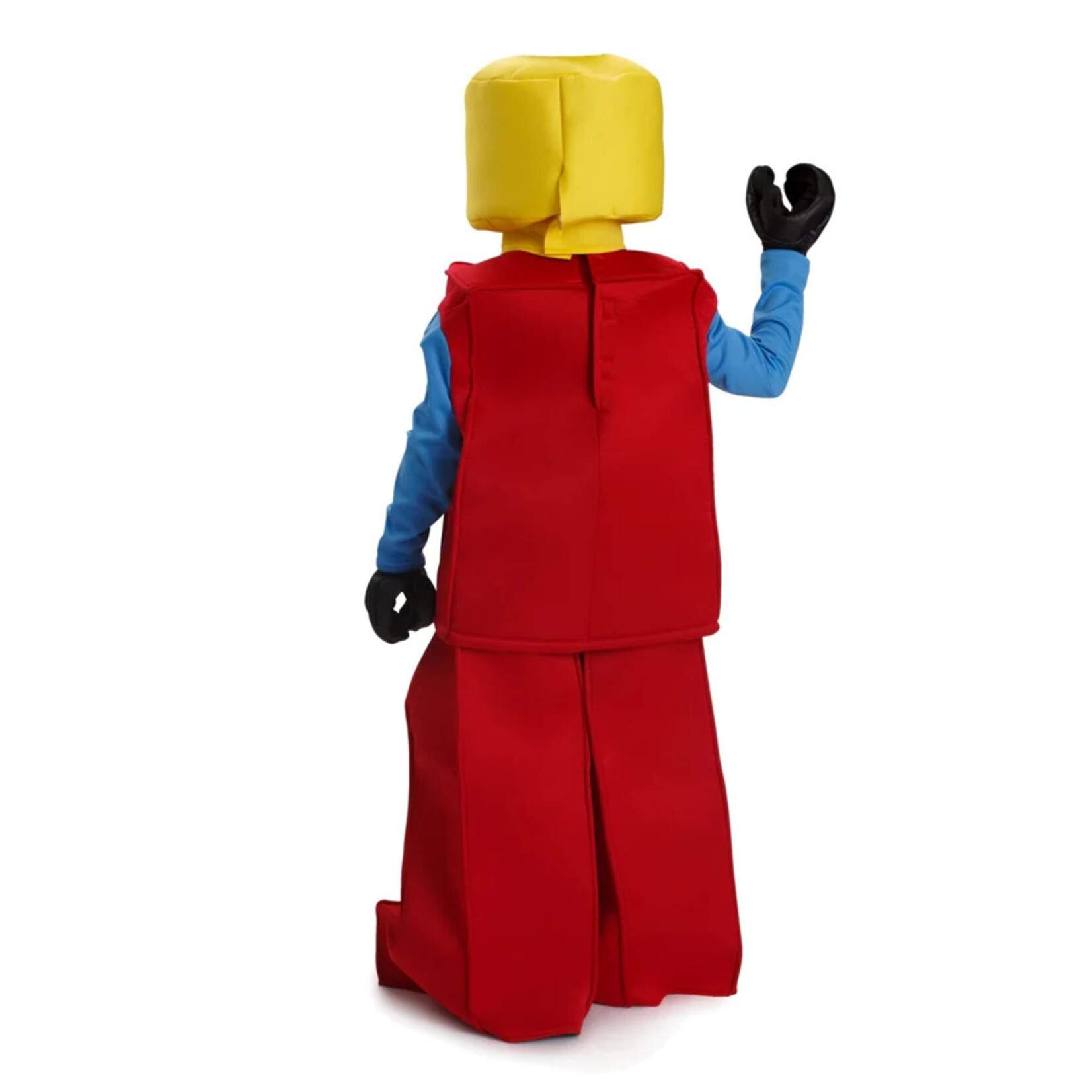 Dress Up America Kids Red Toy Block Ninja Costume (L 12-14)