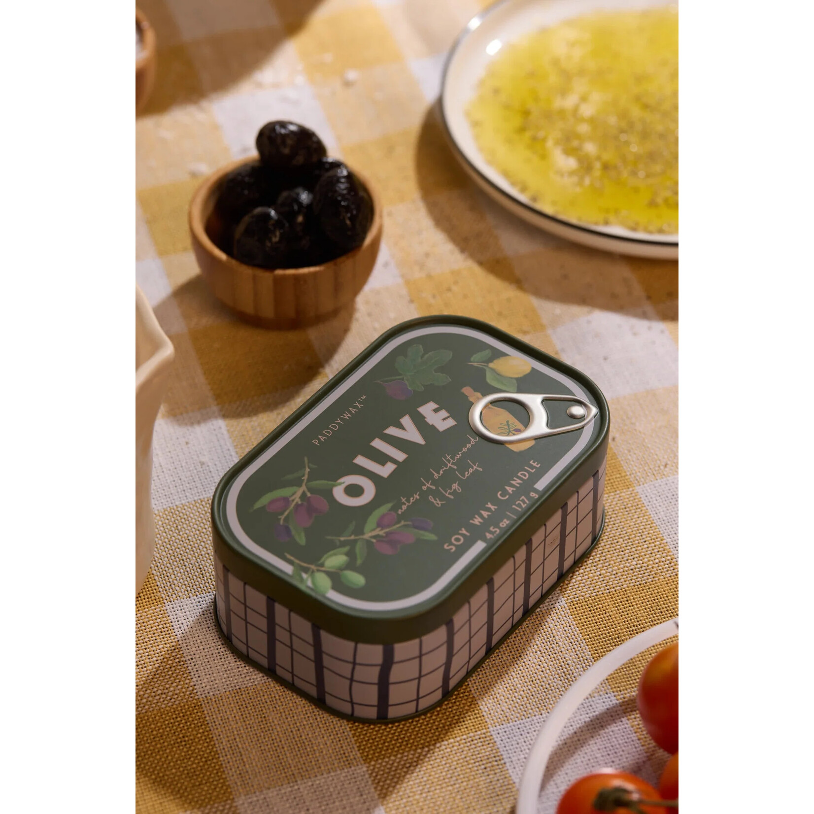 Paddywax Bistro Tin Candle- Fig & Olive