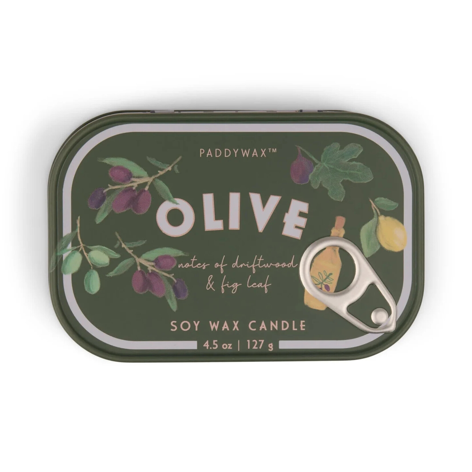 Paddywax Bistro Tin Candle- Fig & Olive