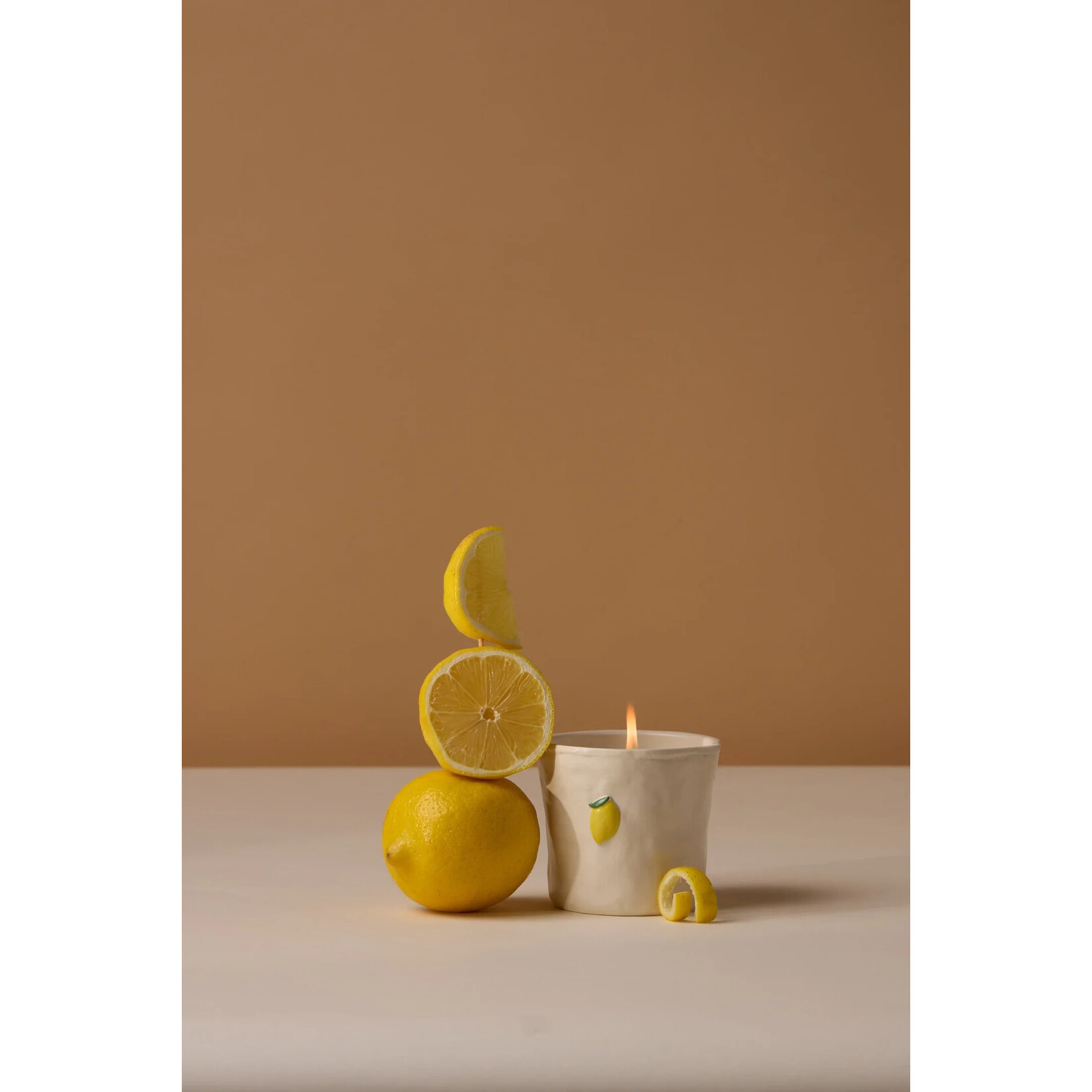 Paddywax Bistro Ceramic Candle- Meyer Lemon