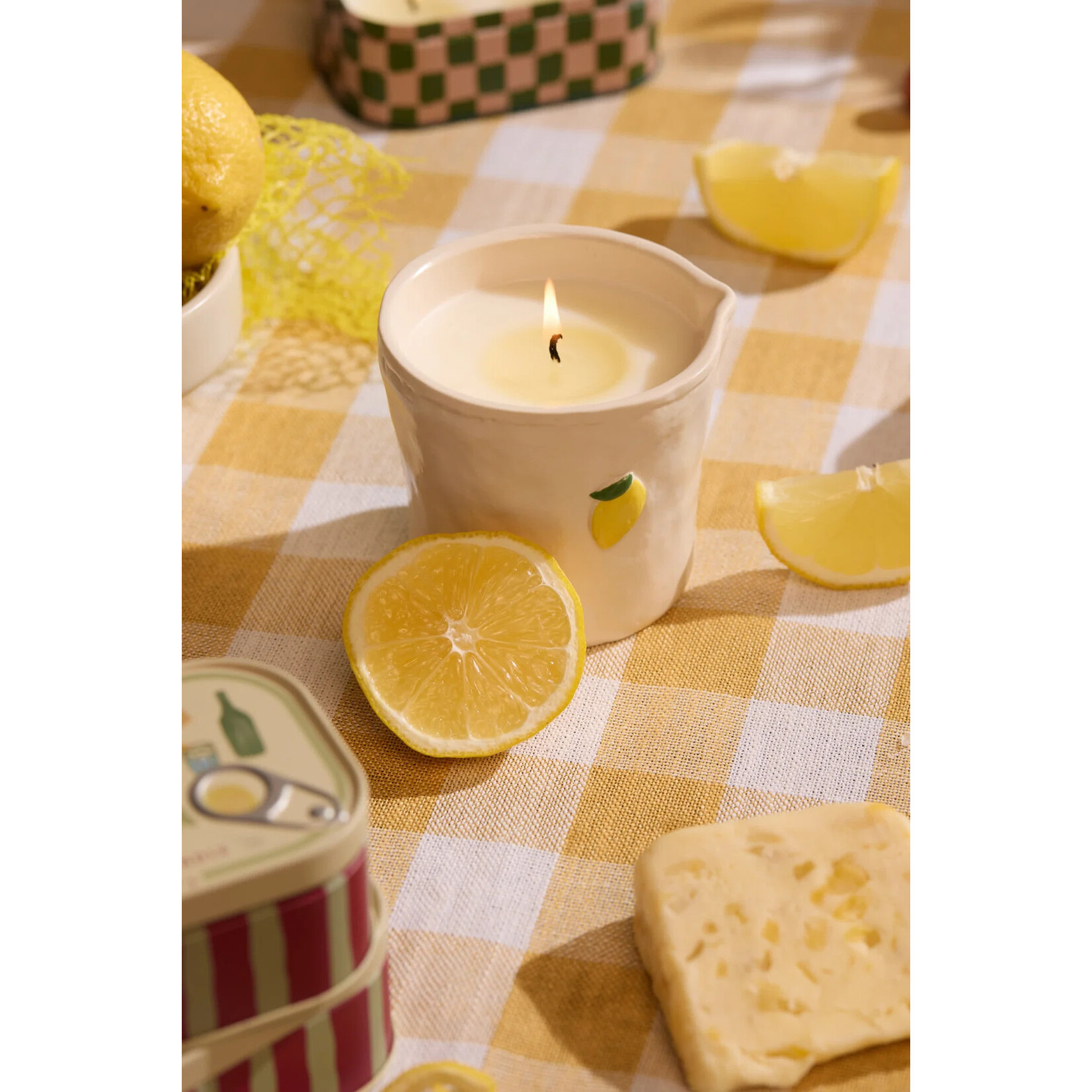 Paddywax Bistro Ceramic Candle- Meyer Lemon