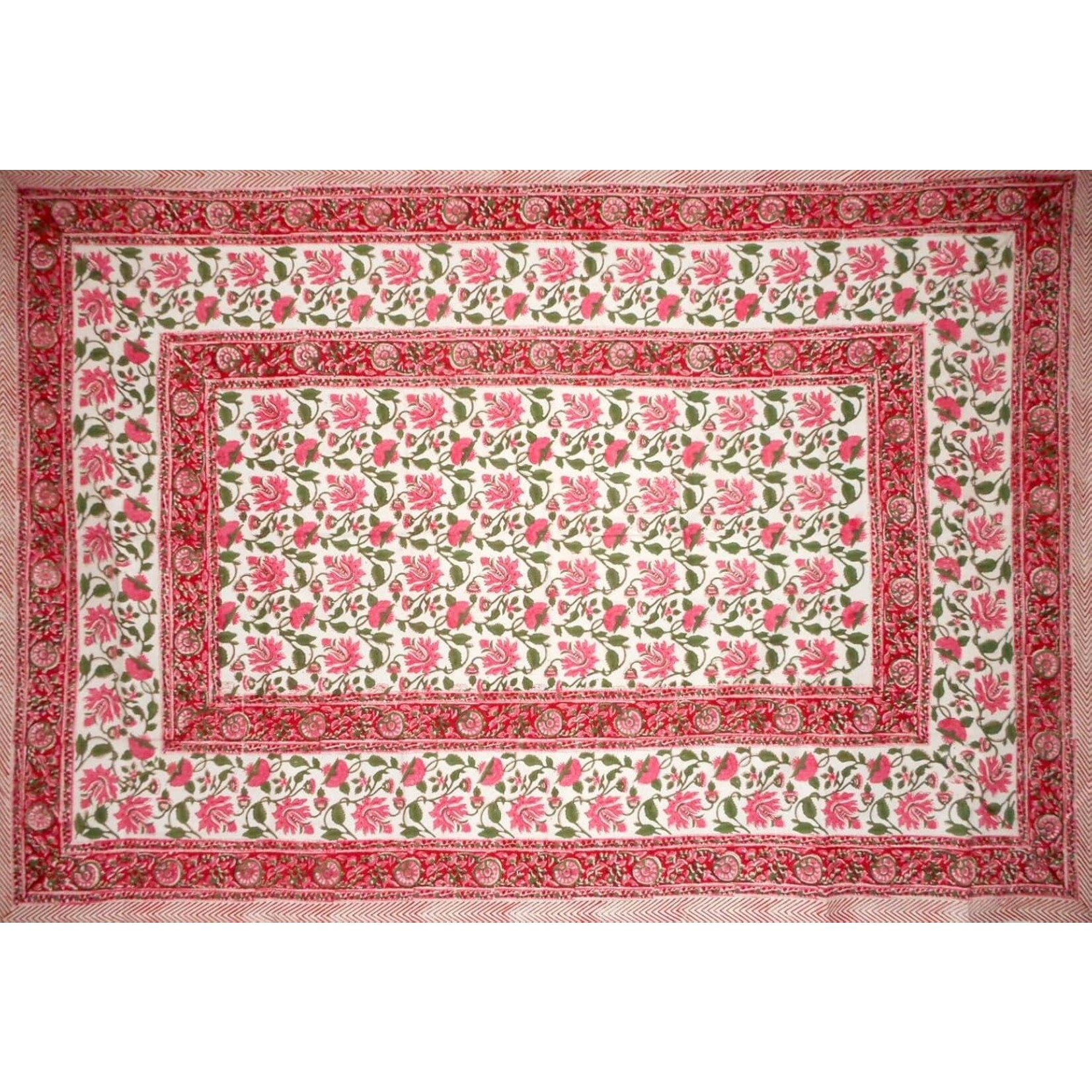 Pretty in Pink Rose 60" X 90" Tablecloth