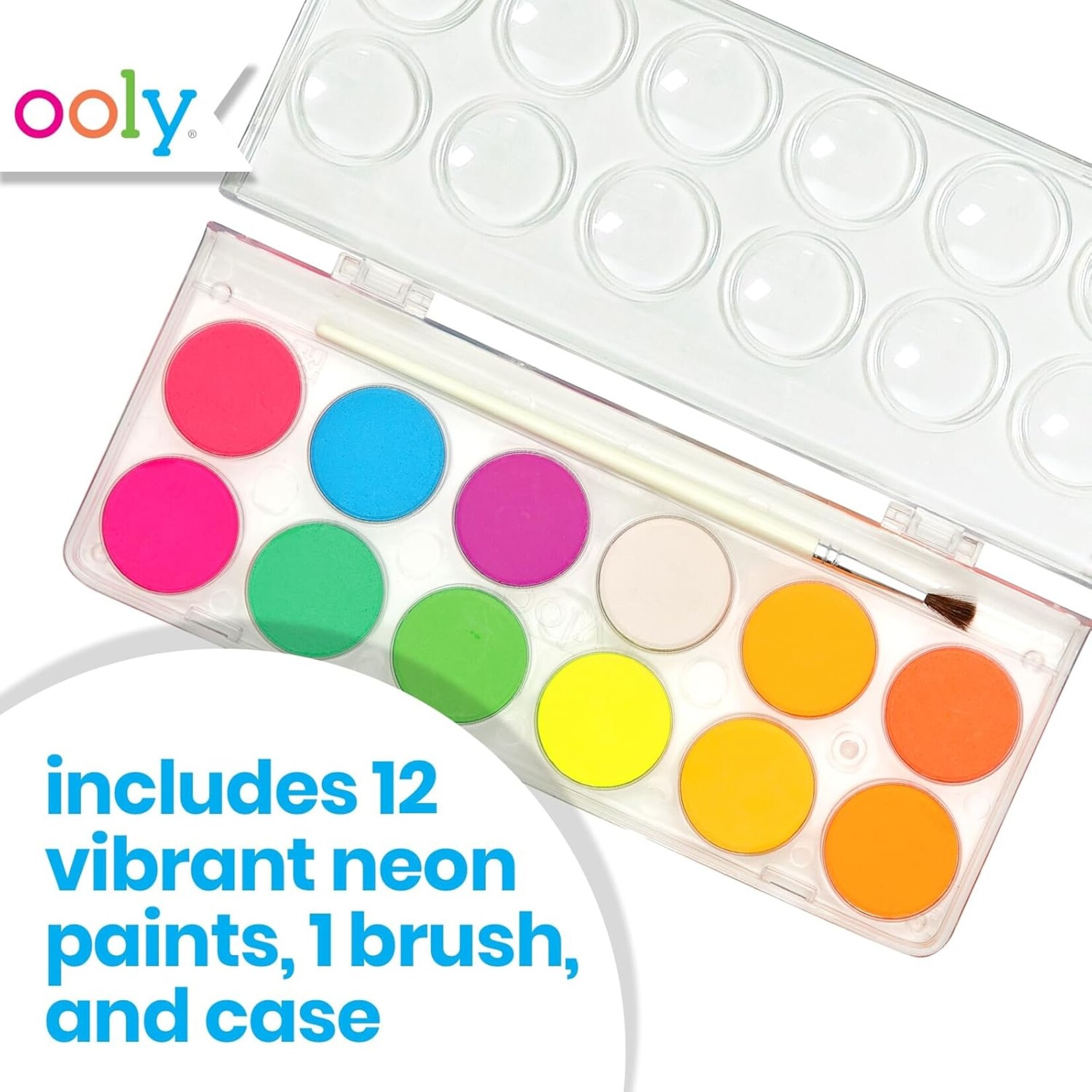 OOLY Chroma Blends Neon Watercolor Paint