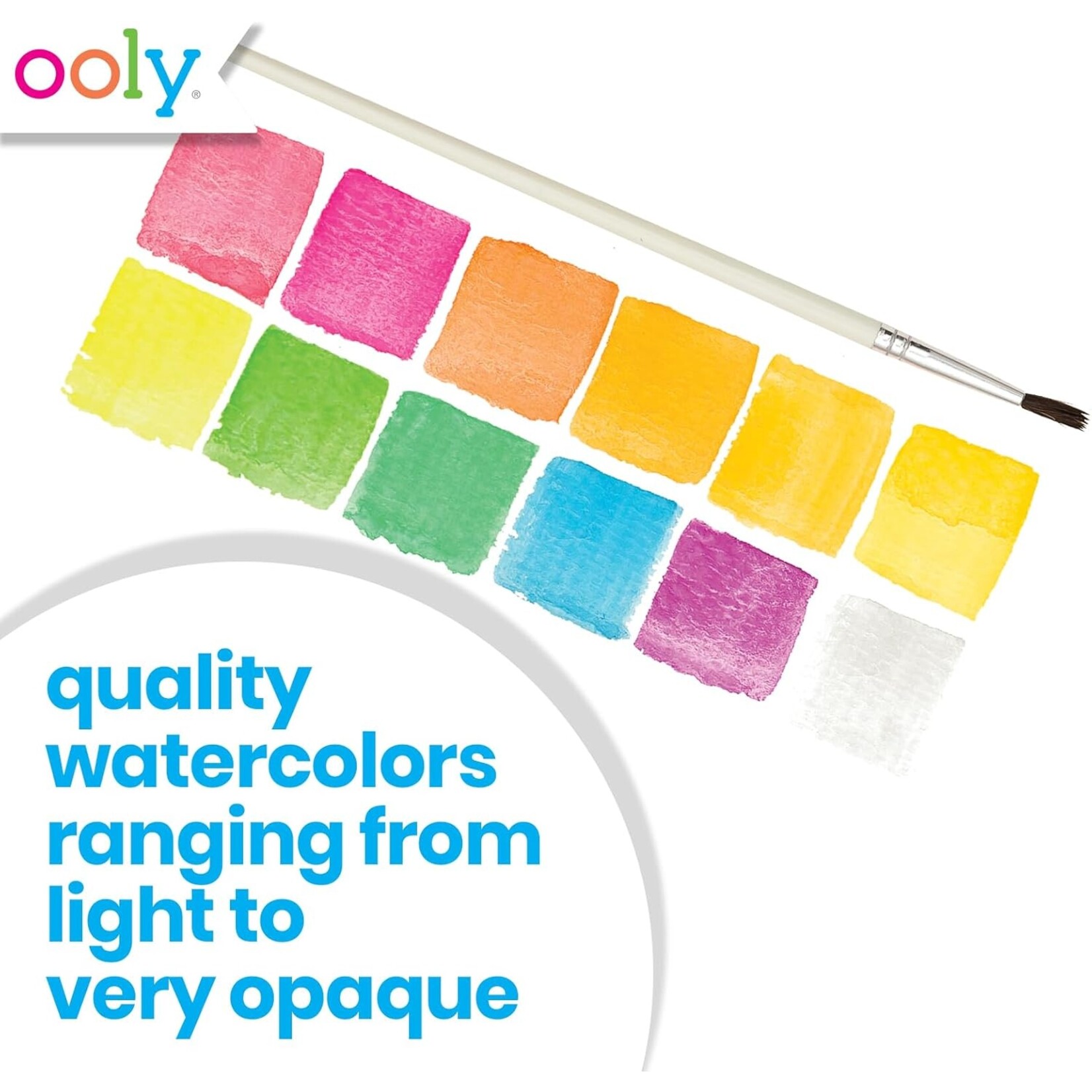OOLY Chroma Blends Neon Watercolor Paint