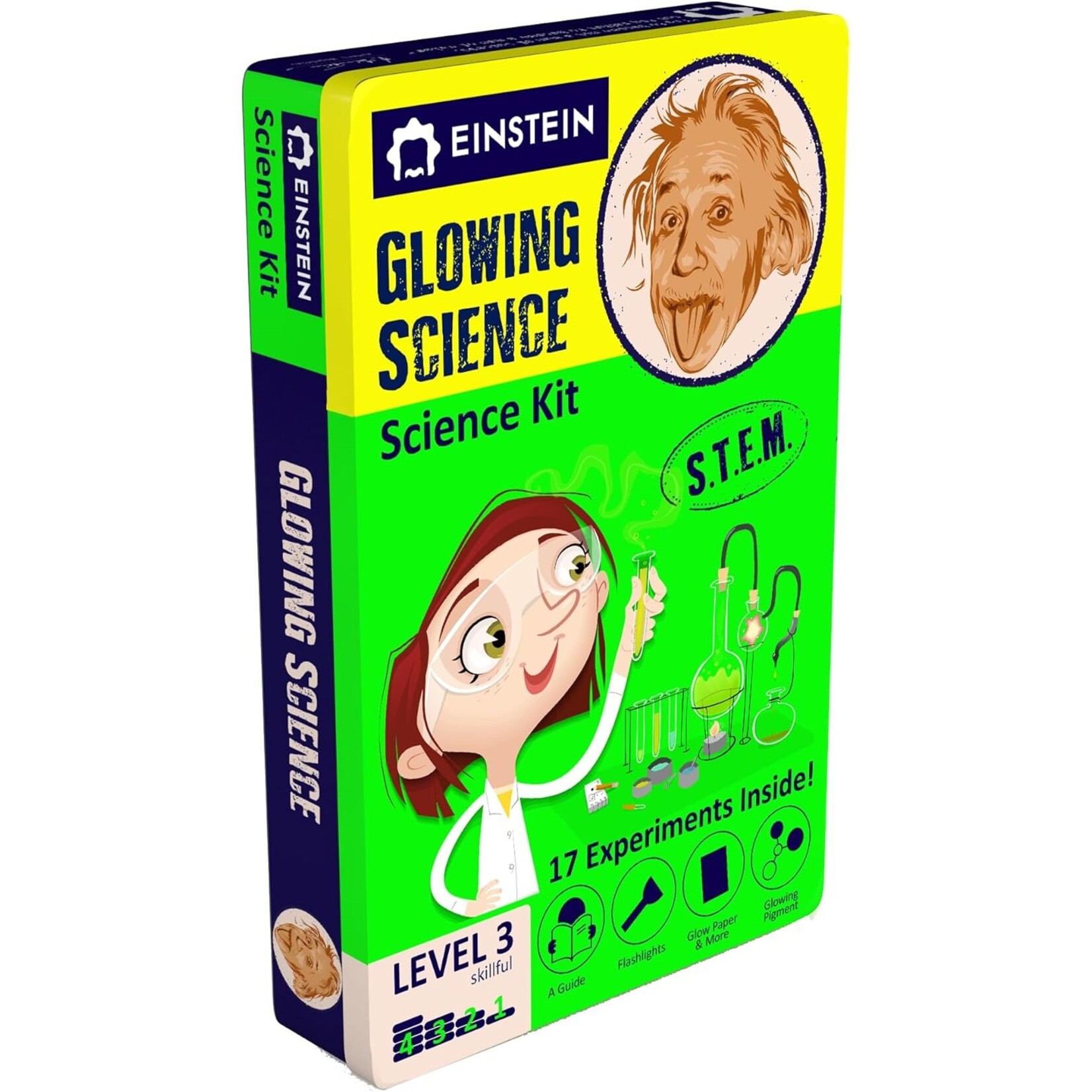 The Purple Cow Einstein Lab- Glowing Science