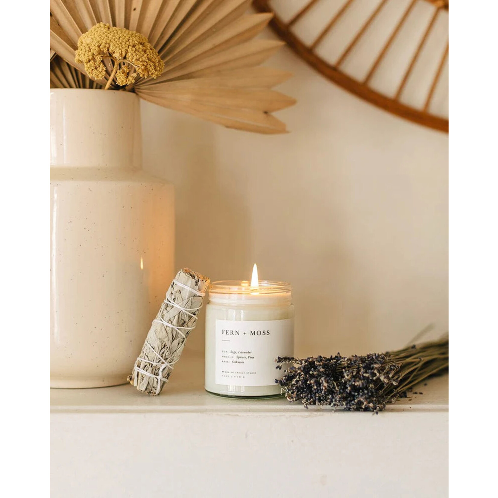 Brooklyn Candle Studio Fern + Moss Jar Candle