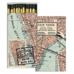 Matches- New York Map (Black Tip)