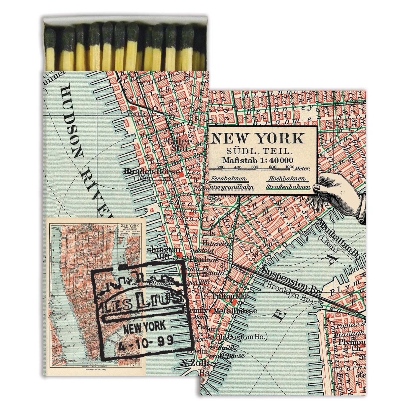 Matches- New York Map