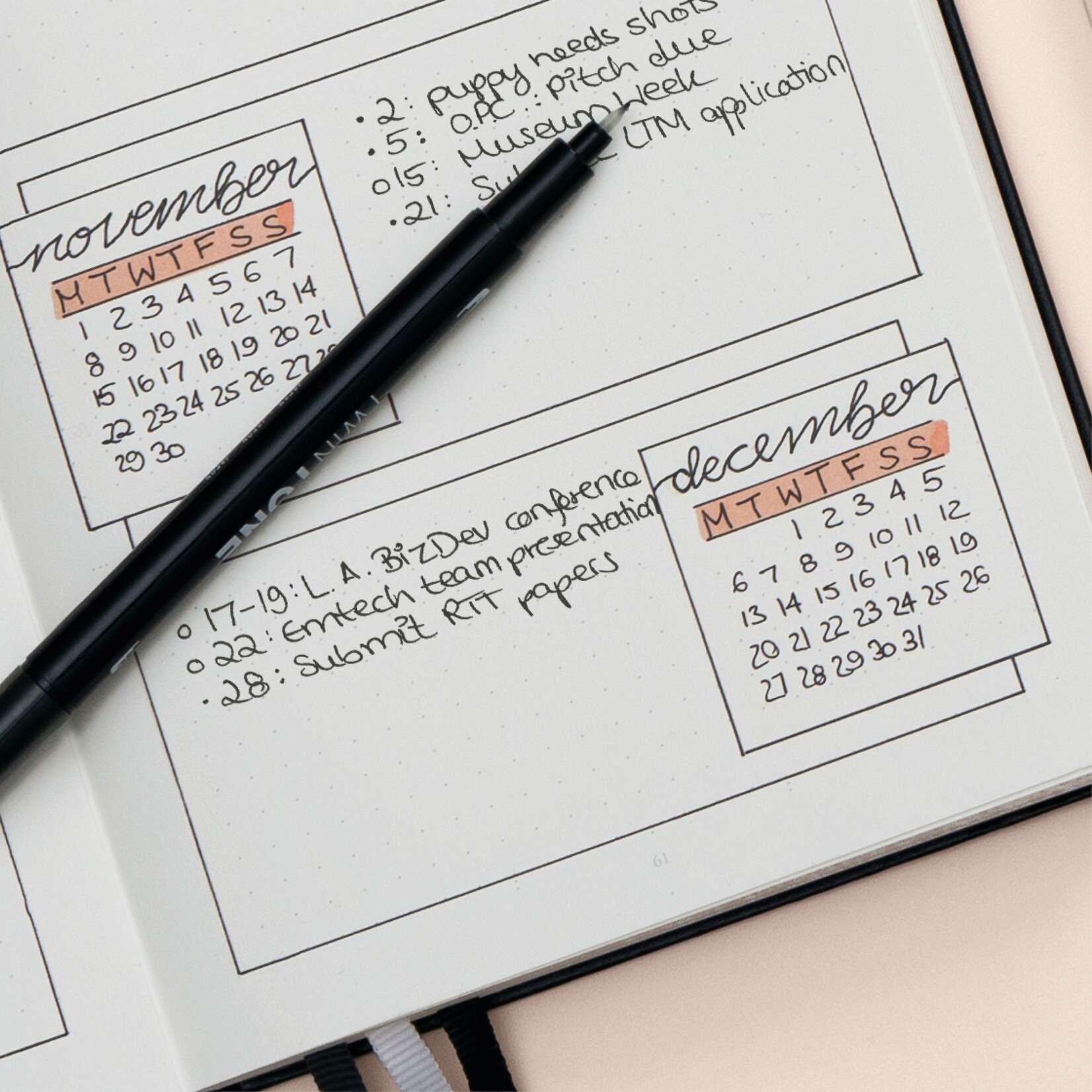 Leuchtturm1917 Bullet Journal Edition 2 - Black