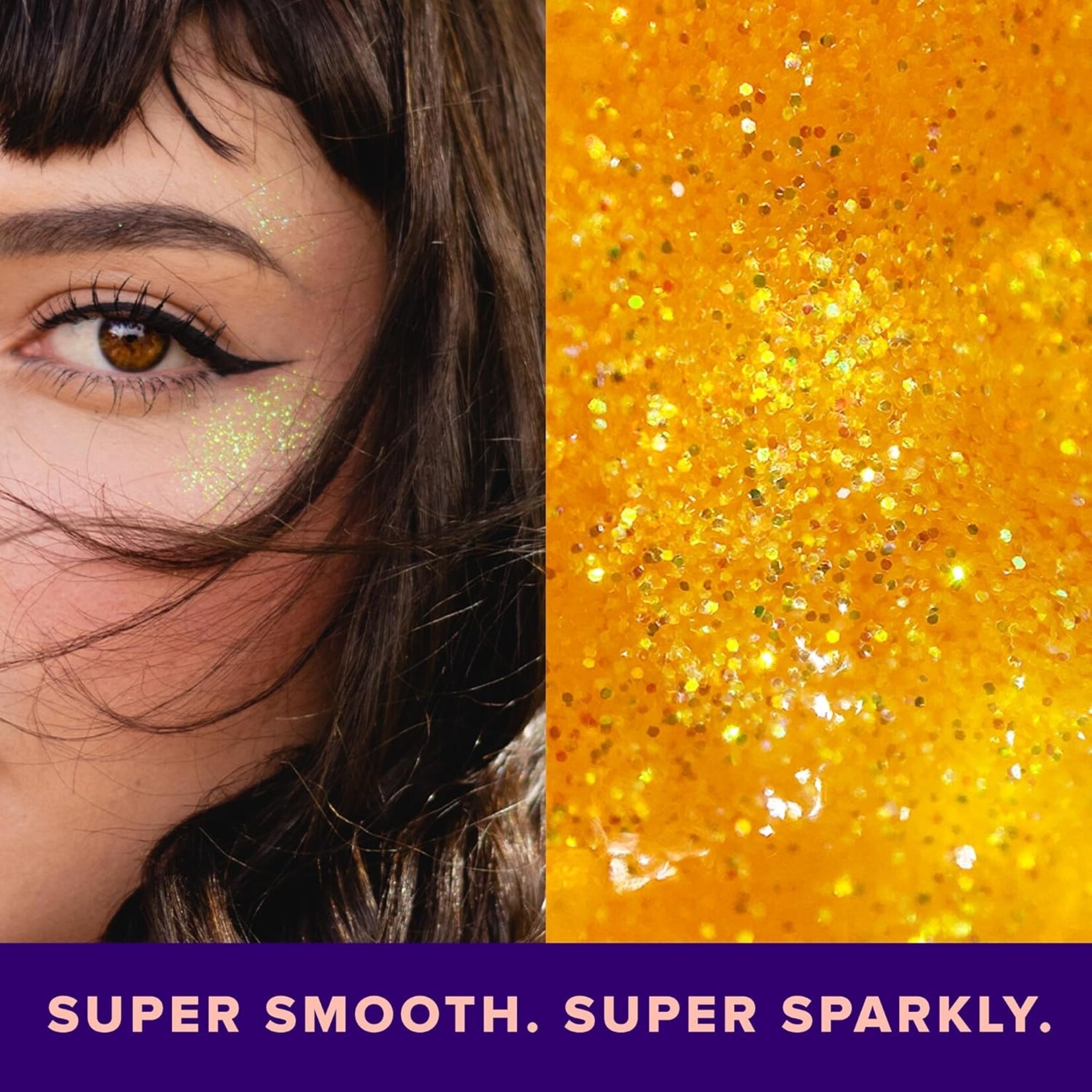Unicorn Snot Original Glitter Body Gel- Fire (Orange)