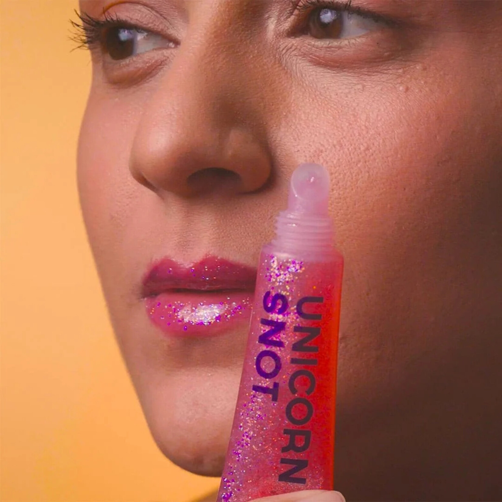 Unicorn Snot Glitter Boss Lip Gloss- Flamingo