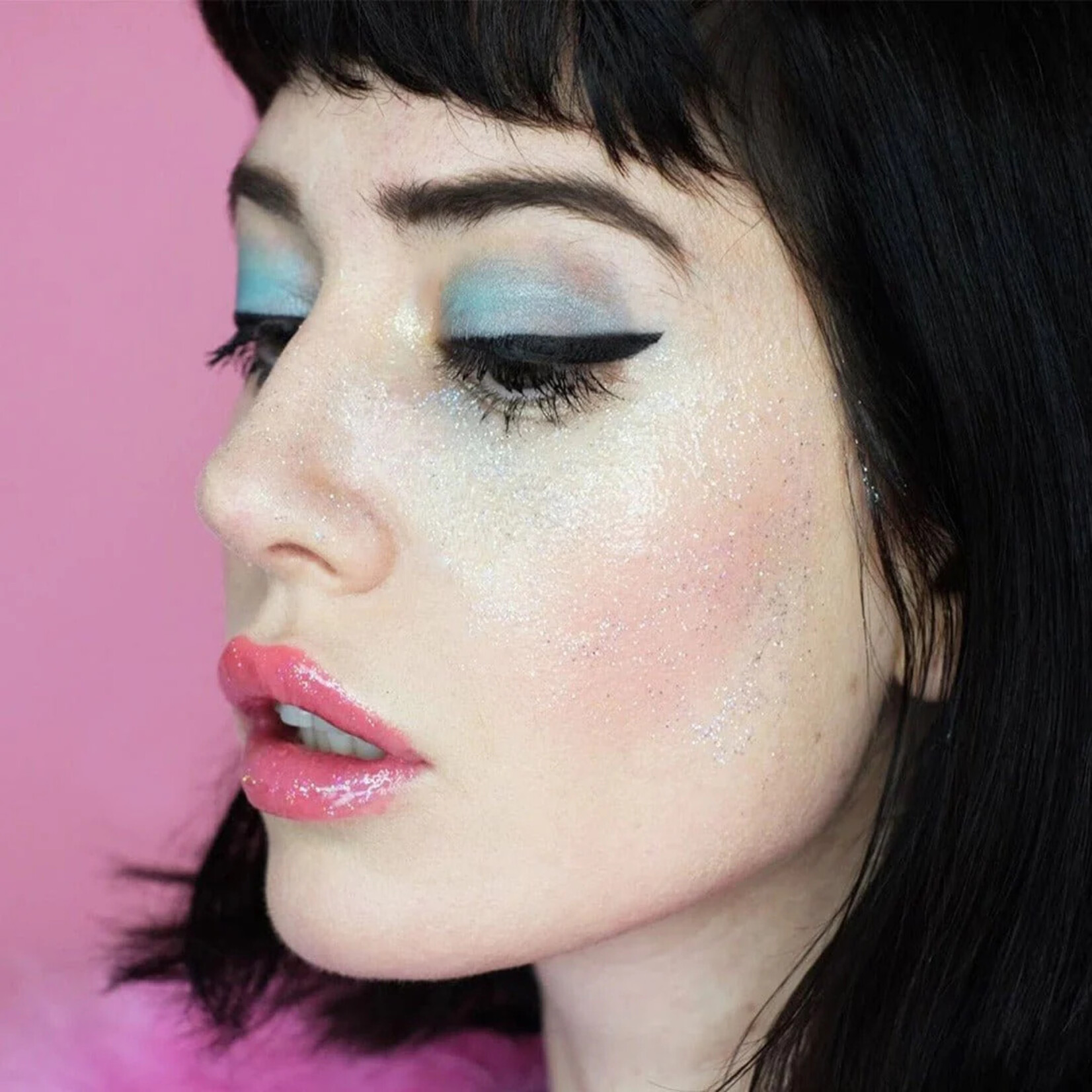 Unicorn Snot Glitter Boss Lip Gloss- Flamingo