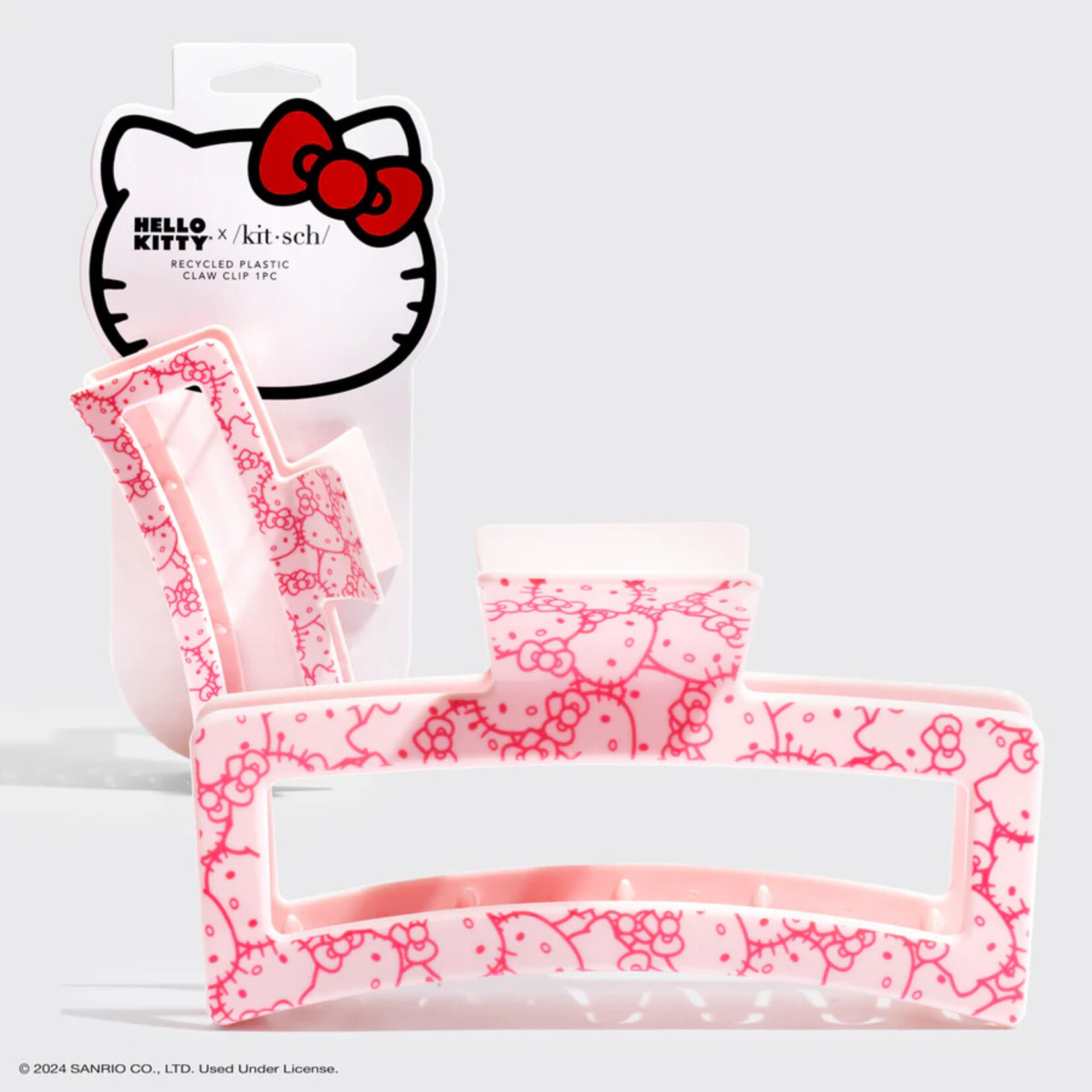 KITSCH Hello Kitty x Kitsch Recycled Jumbo Open Claw Clip