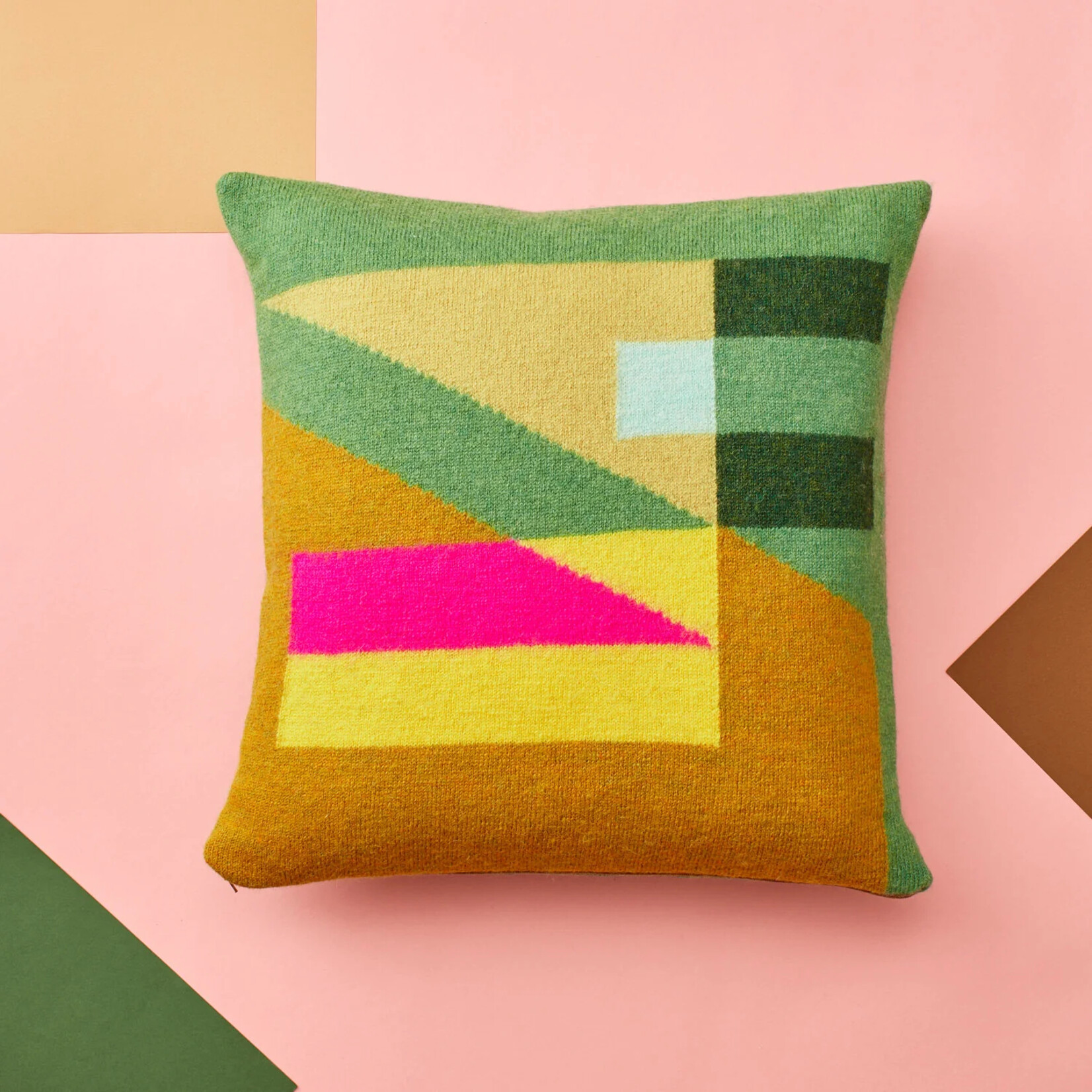 Donna Wilson Tilt Cushion- Green