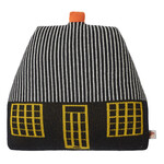 Donna Wilson Cottage Cushion Pillow- Black