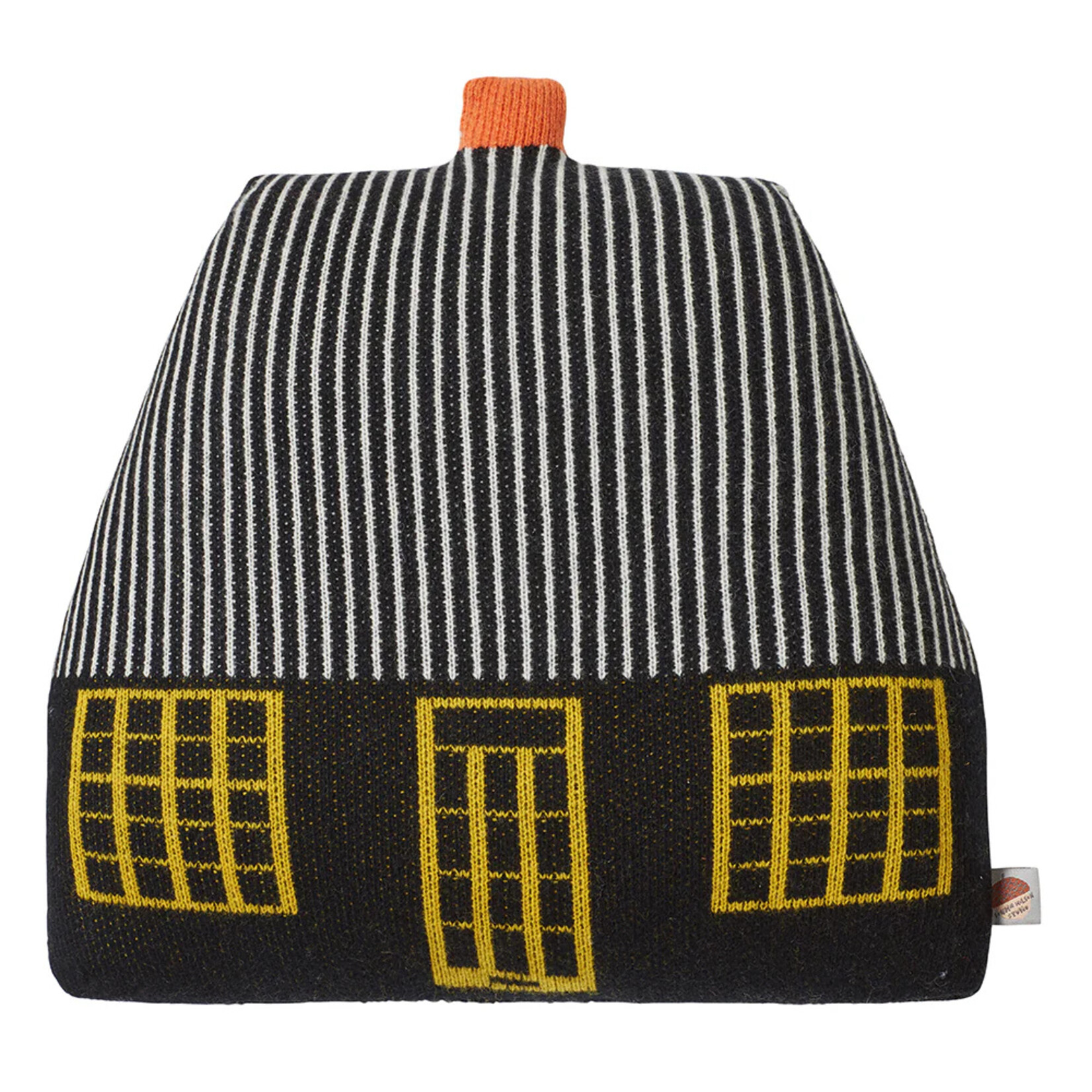 Donna Wilson Cottage Cushion Pillow- Black
