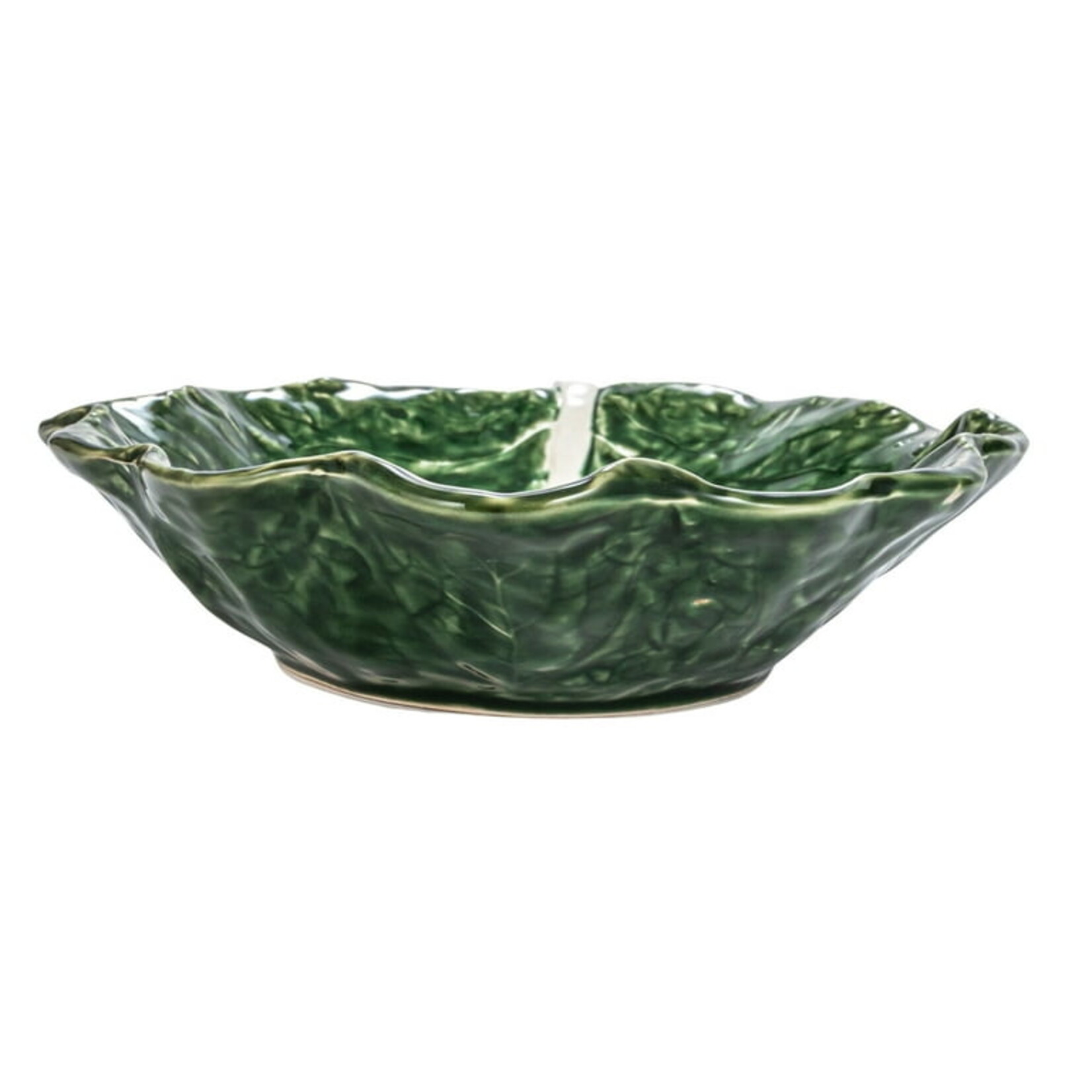 Creative Co-Op Hand Painted Cabbage Shaped Bowl