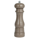 Creative Co-Op Enameled Rubberwood Salt/ Pepper Mill- Grey