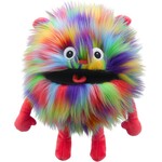 The Puppet Company Baby Monster Hand Puppet- Rainbow