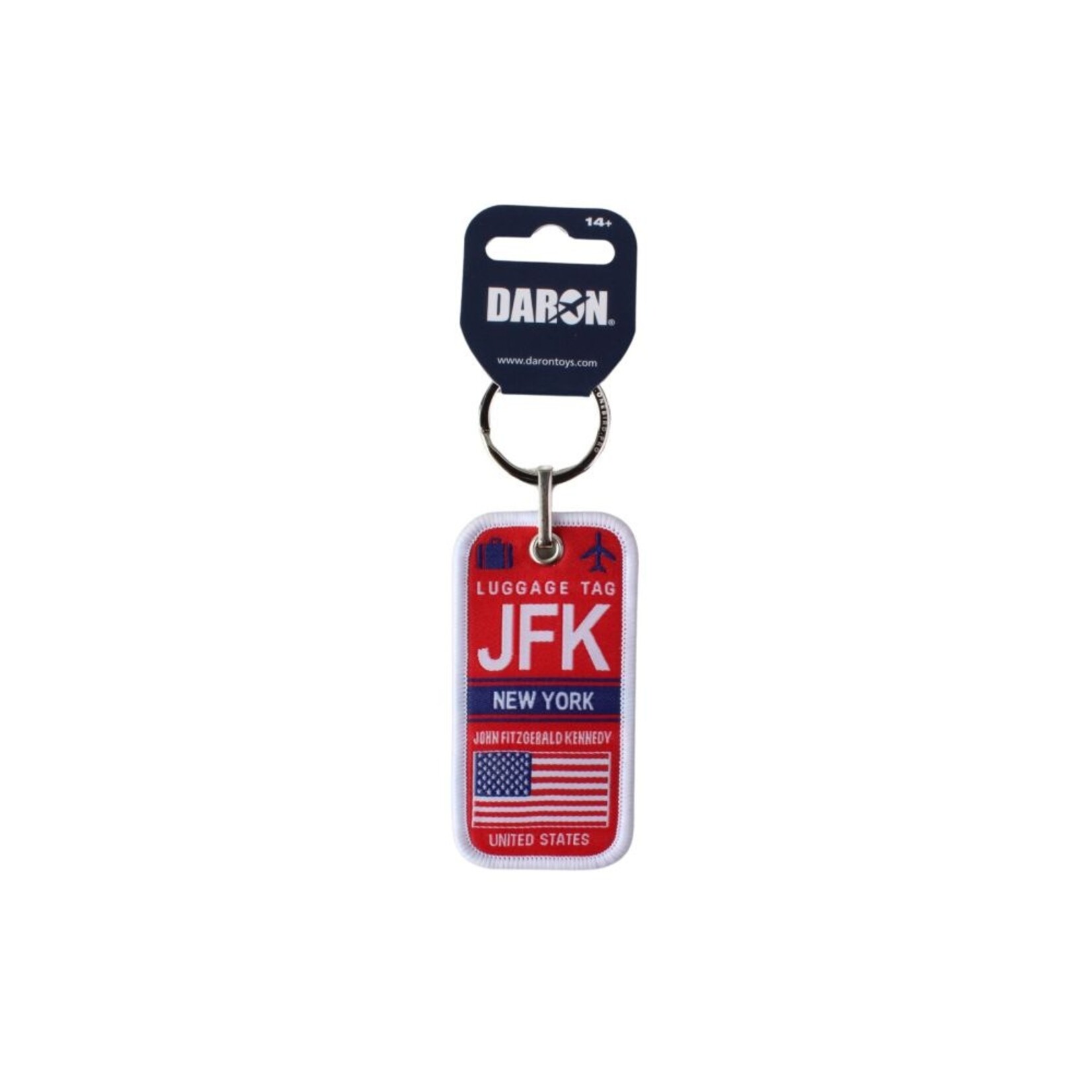 Daron Worldwide Trading Airport Keychain JFK
