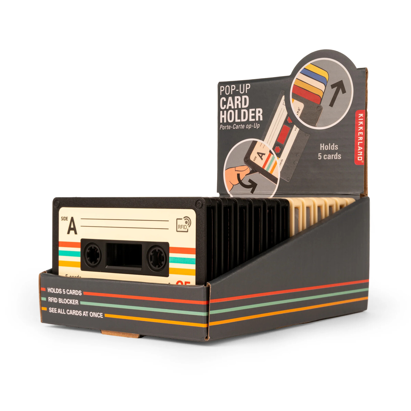 Cassette Pop Up Debit Card Holder