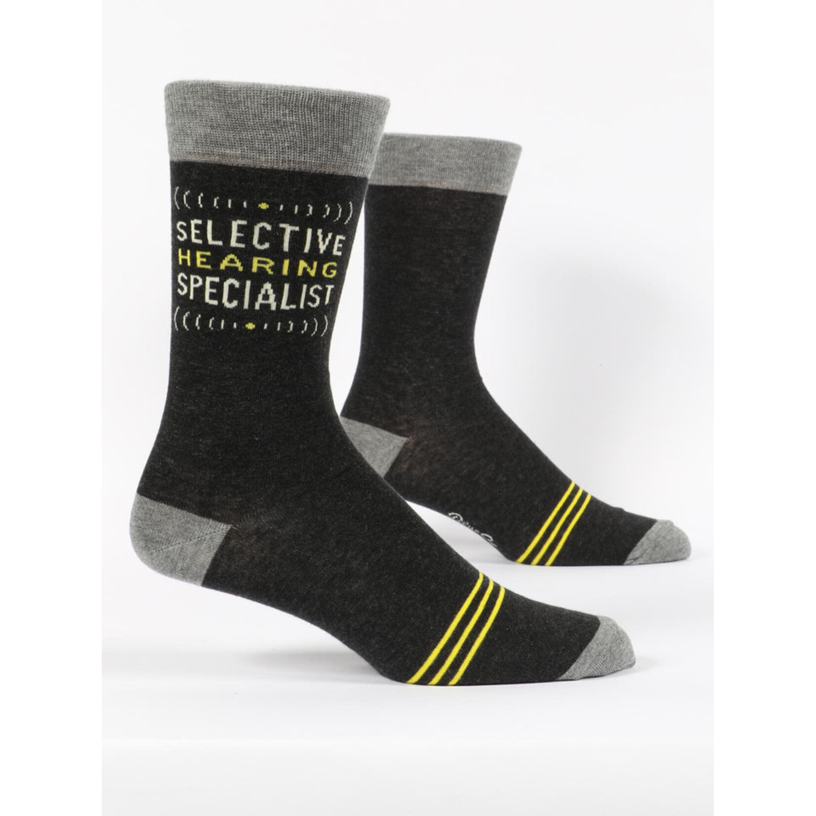 Blue Q Selective Hearing Men’s Socks