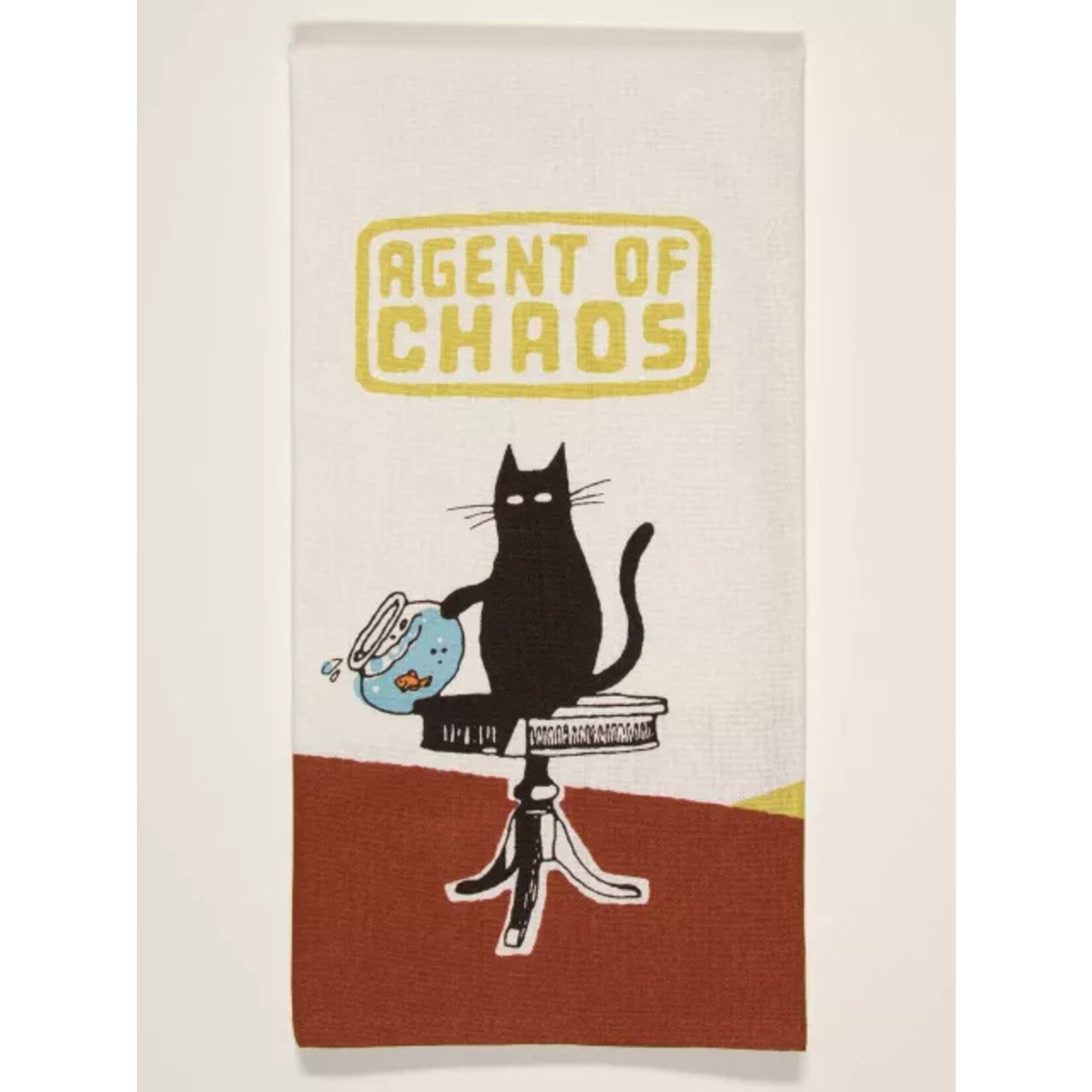 Blue Q Agent of Chaos Dish Towel
