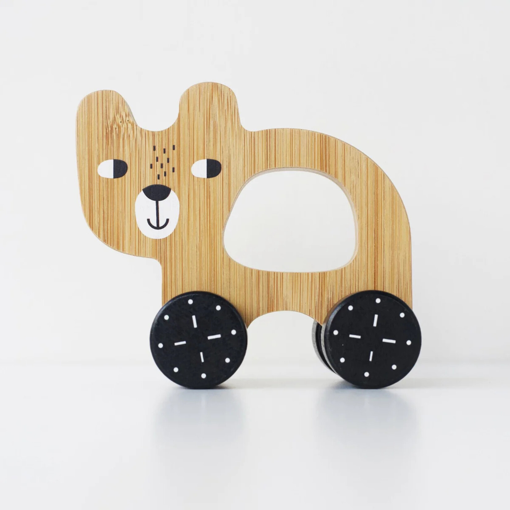Wee Gallery Push Toy- Bear