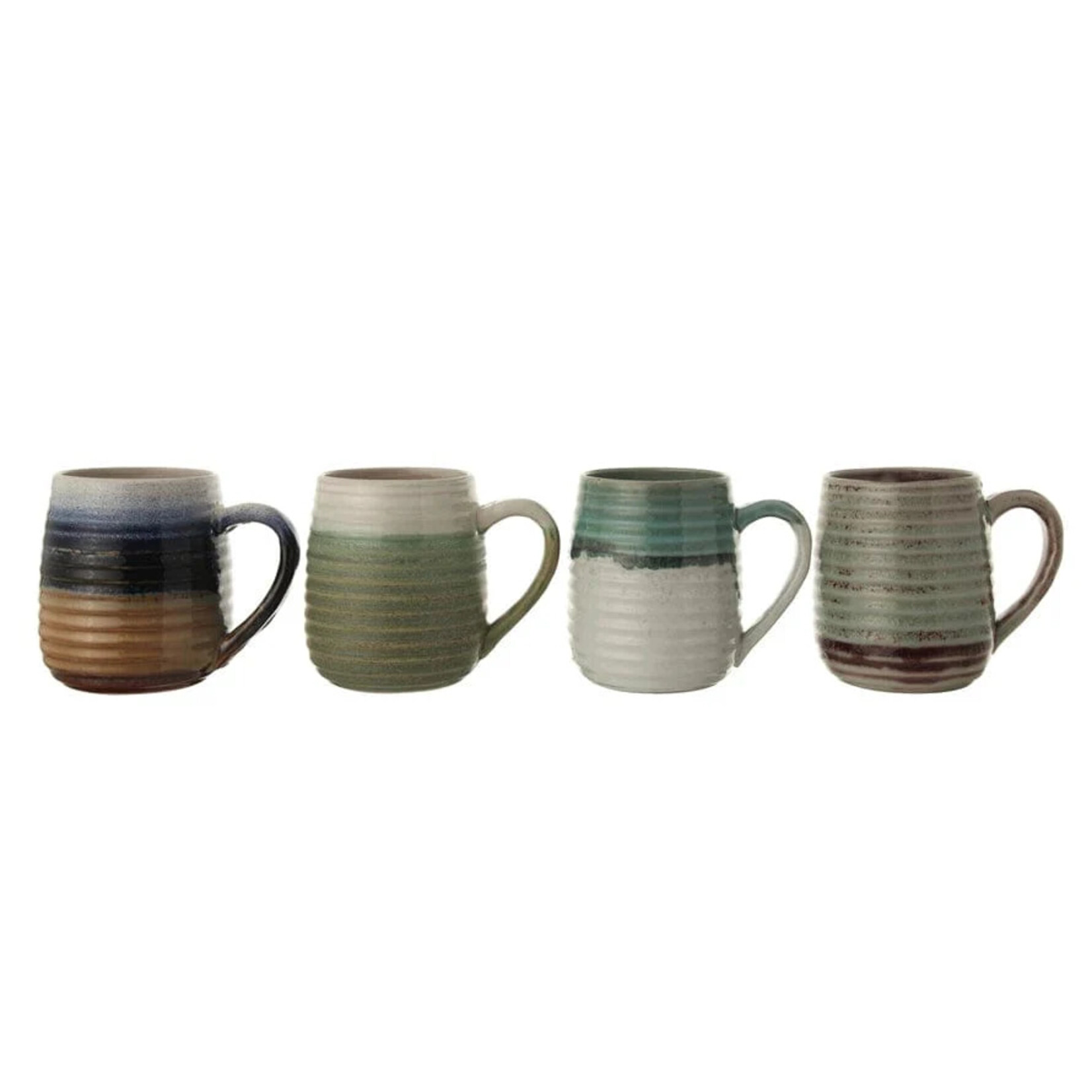 Creative Co-Op Stoneware Mug Dipped Glaze
