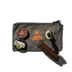 Puebco Vintage Tent Fabric Pouch- Neon Orange